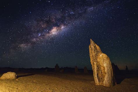 Stargazing at Pinnacles Desert