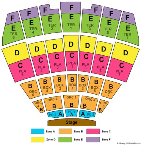 Starlight Kansas City Seating Chart