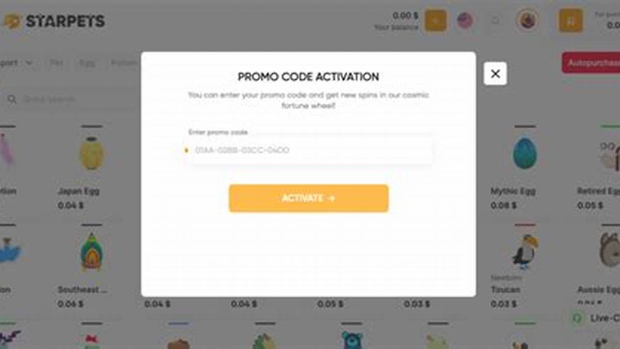 Starpets Promo Code 2025 Coupon Code