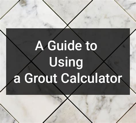 Starquartz Grout Calculator