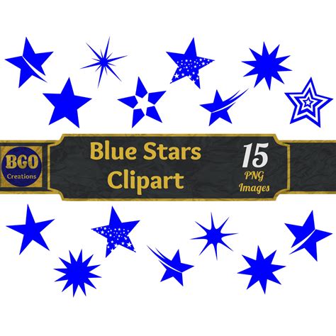 Download Stars Clipart Bundle Printable