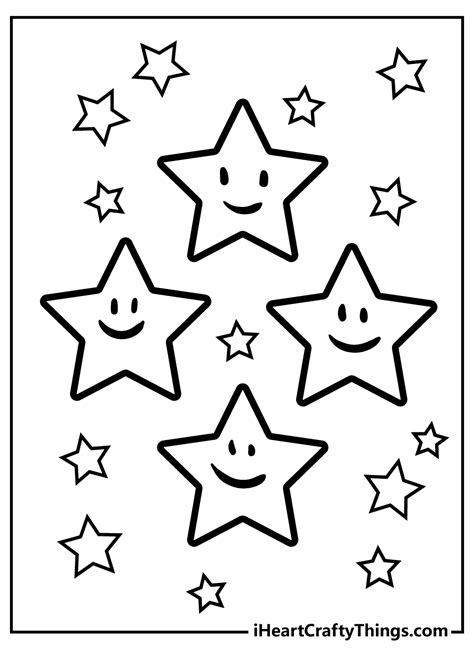 Stars Color Sheet