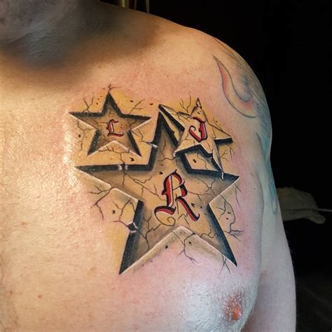 Star Tattoos For Men 60 Cool Designs and Ideas with Meaning