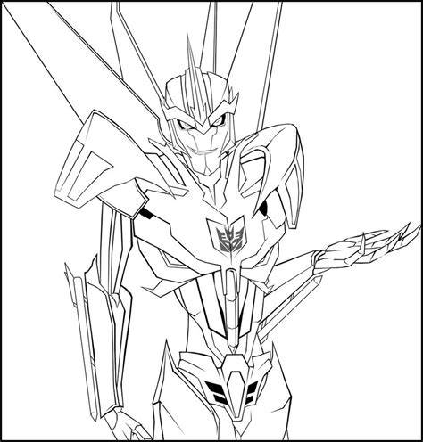 Starscream Coloring Page
