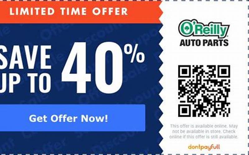 Start Saving Today With O Reilly Auto Parts Promo Codes