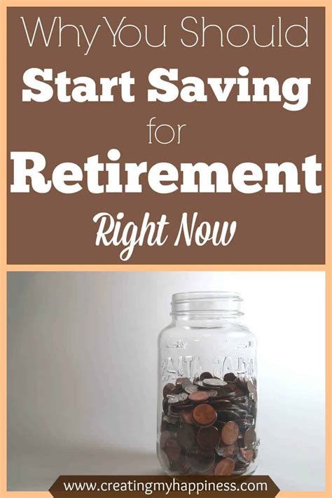 Start Saving for Retirement Now