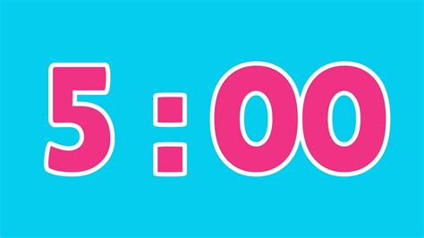 Maximize Your Productivity: Begin Your Countdown with a 5 Minute Timer Grab!