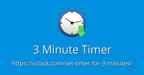 Rev Up Your Productivity: Begin the Countdown with a 3-Minute Timer