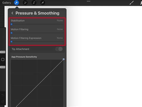 Start Using Stroke Stabilization in Procreate 5.2