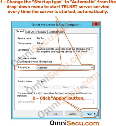 Start Using Telnet