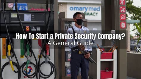 Starting a Private Security Company