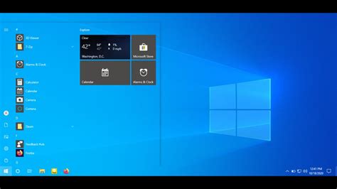 Start menu Windows 10 bug