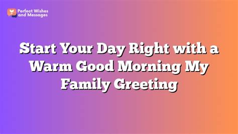 Start with a Warm Greeting
