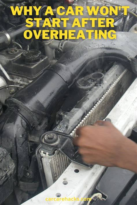 Starter overheating