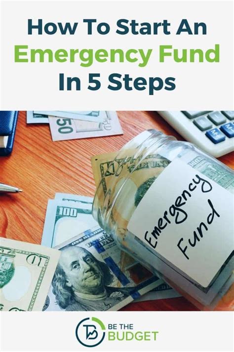 Emergency Savings Fund How to Start an Emergency Fund with No Money in