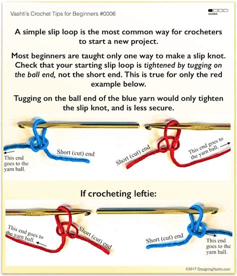 Starting Crochet Knot