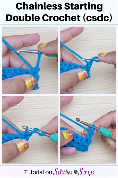 Starting Double Crochet