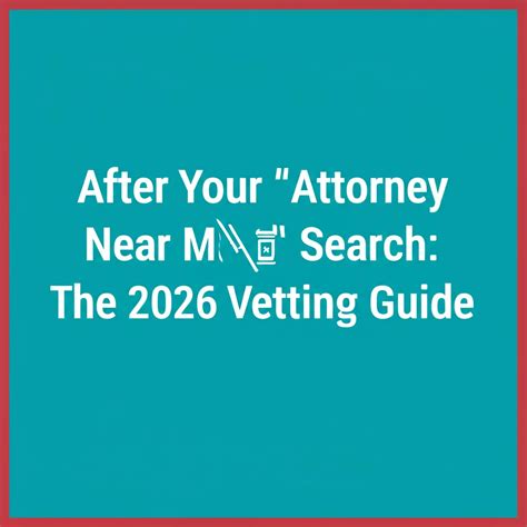 Starting Your Search and Vetting