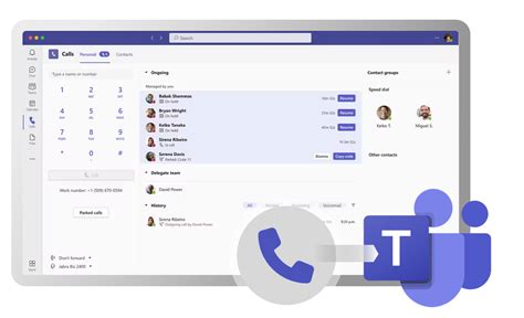 Starting a Call on Microsoft Teams