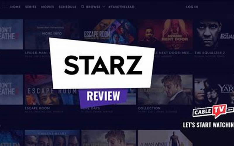 Starz On-Demand Streaming