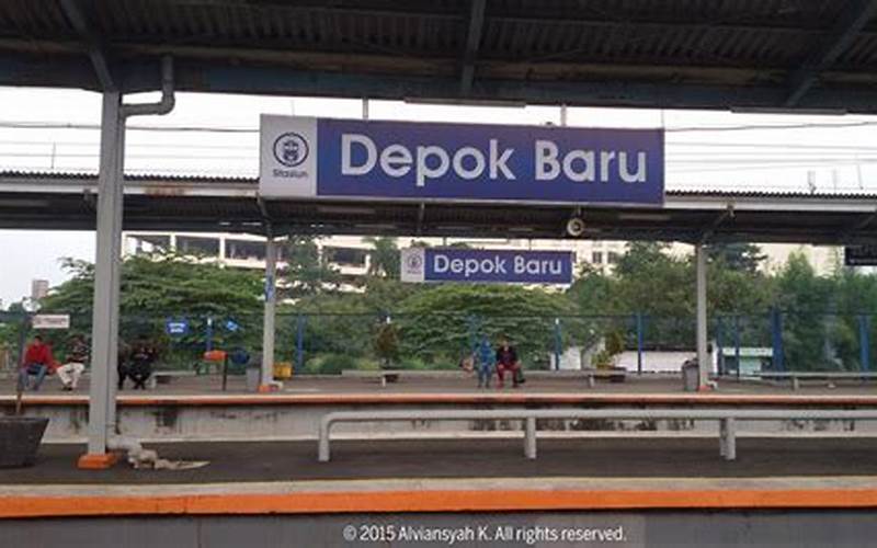 Stasiun Krl Depok Baru