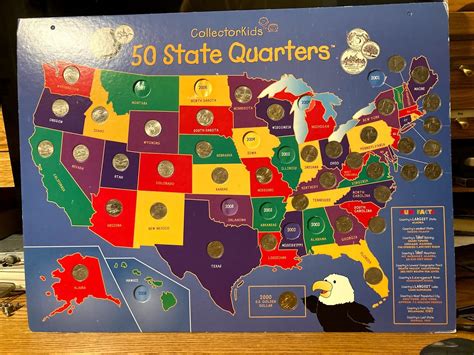 State Quarter Map Printable