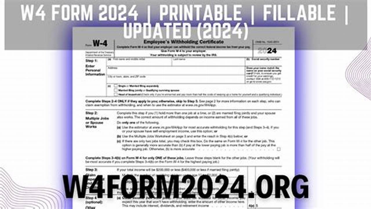 State W4 Form 2024