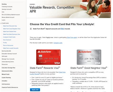 State Farm Credit Card Online security