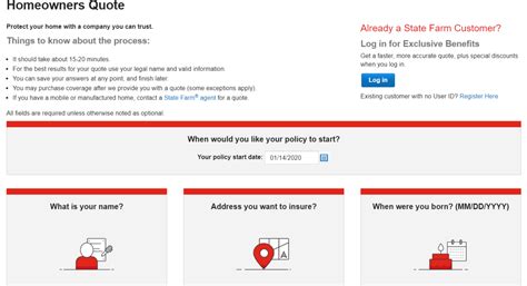 State Farm Home Insurance Quote