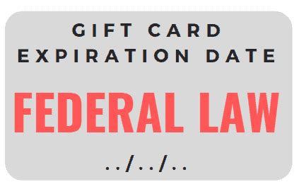 State Laws on Gift Card Expiration Dates
