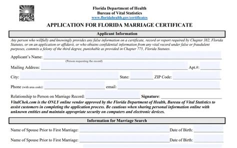 Unlocking the Best Kept Secrets: How to Obtain State of Florida Marriage Records