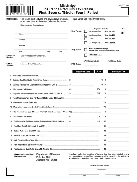State Of Ms Tax Forms