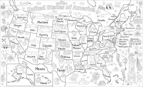 States Coloring Pages