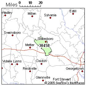 ZIP Code 5 30458 STATESBORO, GA United States ZIP Code 5