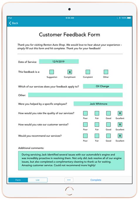 FREE 24+ Sample Customer Feedback Forms in PDF Excel Word