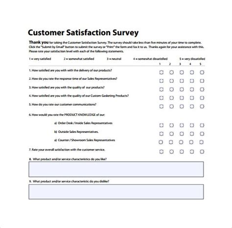 FREE 24+ Sample Customer Feedback Forms in PDF Excel Word