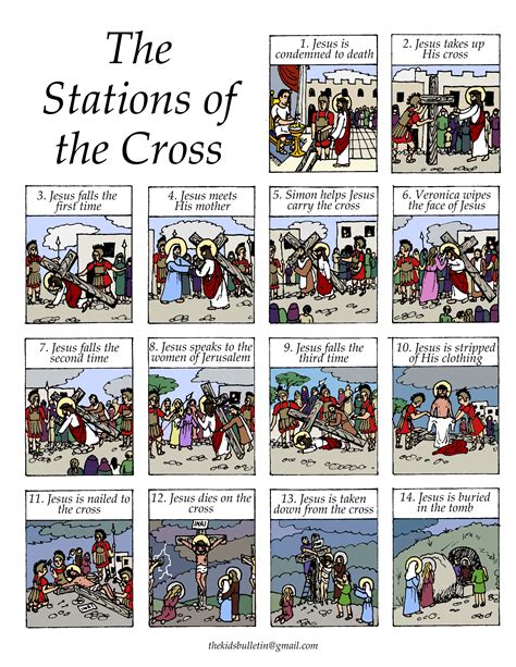 Stations Of The Cross Catholic Printable