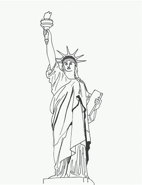 Statue Of Liberty Printable Pictures