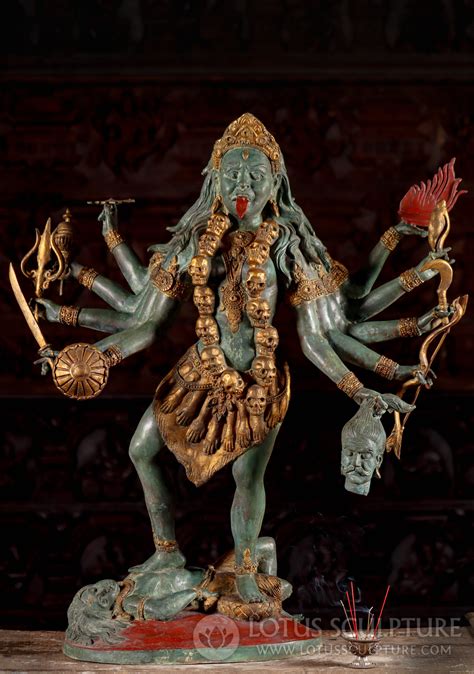 Statue Scary Kali Goddess
