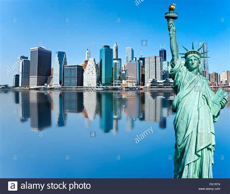 Statue of Liberty reflection