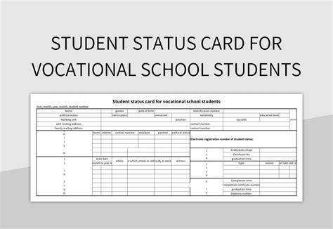 Status Card Template