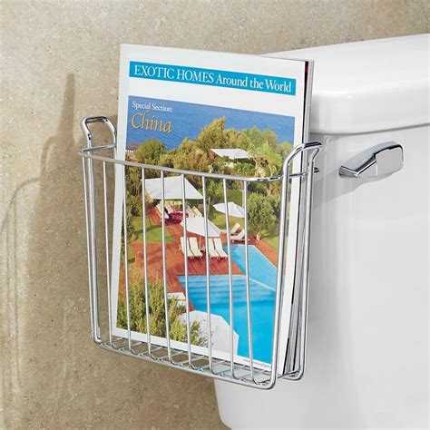Best Bathroom Magazine Rack Ideas To Save Space In 2020 Salle de bain