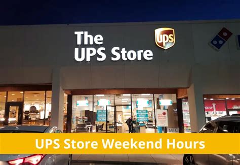 Stay Informed: UPS Weekend Closing Hours - Plan Accordingly