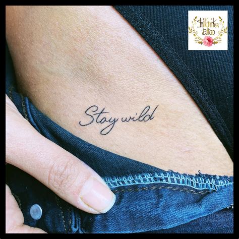 Unleash Your Wild Side with Stay Wild Tattoo