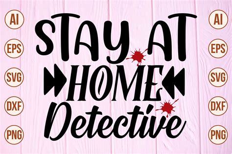 Download Stay at Home Detective Files For Crafts