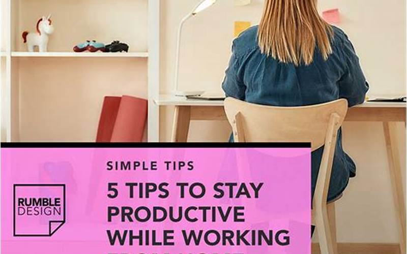 Staying Productive When Working From Home Image