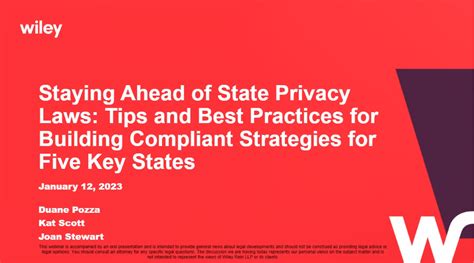 Staying Compliant with State Laws