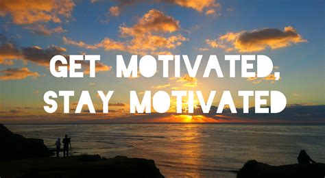 Staying Consistently Motivated