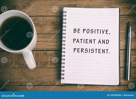 Staying Patient and Positive