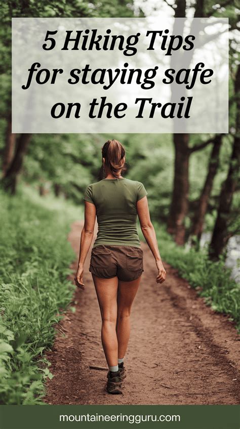 Staying Safe on the Trail